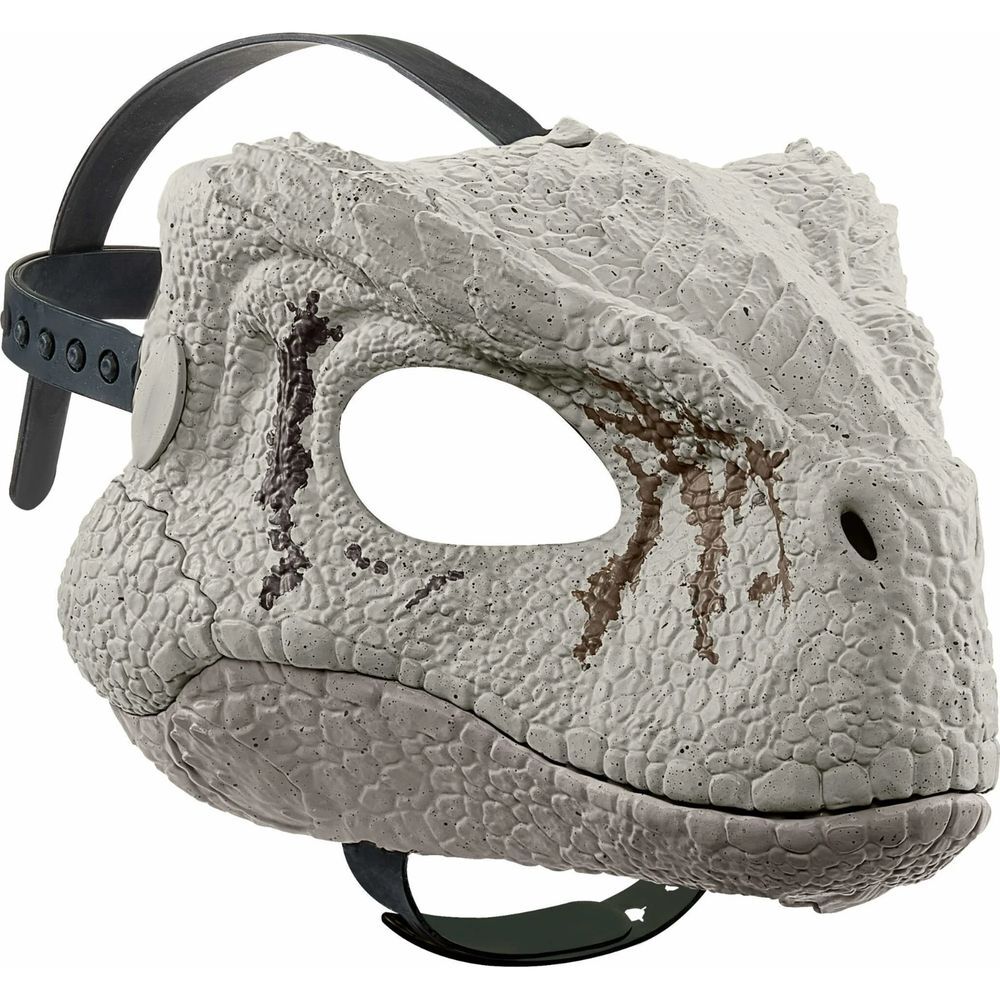 Jurassic World Chaos Theory ATROCIRAPTOR GHOST DINOSAUR MASK With Roar Sound NEW - Picture 4 of 13